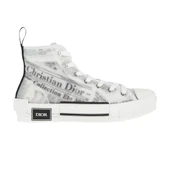 Dior 288689 B23 High Top Daniel Arsham Newspaper size 38 thumbnail 2