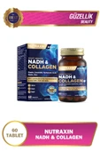 Nutraxin Nadh Collagen 60 Tablet Tip1 Tip3 Hyaluronik Asit, Elastin, Seramid, Resveratrol Glutatyon thumbnail 1