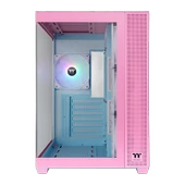 Thermaltake View 380 850W 80+ Gold ARGB USB 3.2 Bubble Pink ATX Mid Tower Kasa CA-3Z2-85MAWE-00 thumbnail 2