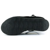 Erkan Saçmacı Tushar Siyah Süet Yuvarlak Burun Bantlı Gizli Dolgu Topuklu Günlük Ayakkabı thumbnail 7