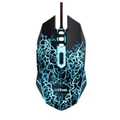 Trust 24752 Basic Gaming Mouse + Mousepad, RGB, Siyah thumbnail 2