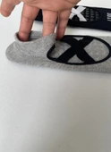 2’li Pilates & Yoga Çorap Seti – Kaydırmaz Tabanlı Unisex Pamuklu Spor Patik Çorap thumbnail 5