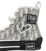christian dior high top siyah beyaz thumbnail 2