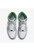 Nike Air Jordan 1 Mid Grey Green Dc7294-103 Erkek Basketbol Ayakkabısı thumbnail 2