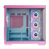 Thermaltake View 380 850W 80+ Gold ARGB USB 3.2 Bubble Pink ATX Mid Tower Kasa CA-3Z2-85MAWE-00 thumbnail 3
