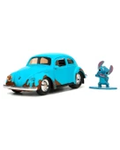 Disney Stitch ve Volkswagen Beetle 1:32 Die Cast Araç ve Figür 33251 thumbnail 2