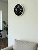 Zentime 36 Cm Krem Dekoratif Duvar Saati thumbnail 4