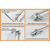 Kapı İtme Yayı 162 MM Yüksek Dayanım Sessiz Çalışan Kapanış Destekli Profesyonel Kapı Mekanizması thumbnail 4