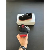 Nike Air Force Siyah Kırmızı Taban thumbnail 3