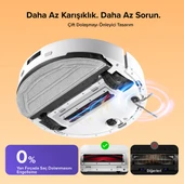 S8 Pro Plus Akıllı Robot Süpürge - Beyaz thumbnail 3