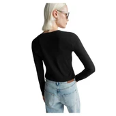 Kadın Uzun Kollu T-shirt 3GA2E4245 thumbnail 9