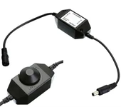 Powermaster DC12V-DC24V 2A Tek Renkli Şerit Led Dimmer Işık Şiddeti Kontrolü thumbnail 2