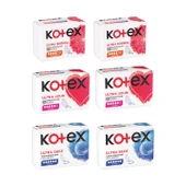 Kotex Ultra Normal - Ultra - Gece 6 lı Karma Paket thumbnail 1