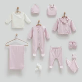 Caramell %100 Pamuk Cute Rabbit 10'lu Hastane Çıkış Seti CRML.ZK1474 thumbnail 2