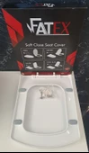FATEX KARE SLIM SOFT ( 35 x 45 cm ) YAVAŞ KAPANAN PLASTİK KLOZET KAPAĞI thumbnail 3