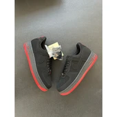 Nike Air Force Siyah Kırmızı Taban thumbnail 1