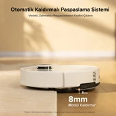 S8 Pro Plus Akıllı Robot Süpürge - Beyaz thumbnail 6