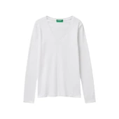 Kadın Uzun Kollu T-shirt 3GA2E4245 thumbnail 3