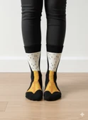 Ördek Ayağı Desenli Unisex Soket Çorap (1 Çift) – Eğlenceli Funny Socks Premium Kalite thumbnail 2
