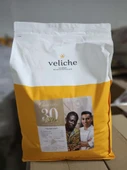 VELİCHE BELÇİKA BEYAZ PUL ÇİKOLATA %30   10KG thumbnail 1