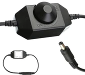 Powermaster DC12V-DC24V 2A Tek Renkli Şerit Led Dimmer Işık Şiddeti Kontrolü thumbnail 1