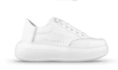 MP 252-6307 Beyaz Kadın Bağcıklı Spor Ayakkabı thumbnail 1