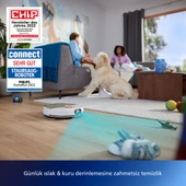 Philips XU7000/02 7000 Serisi Islak Kuru Robot Süpürge Beyaz thumbnail 7