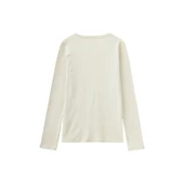 Kadın Uzun Kollu T-shirt 3GA2E4245 thumbnail 8