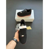 Nike Air Force Siyah Kırmızı Taban thumbnail 2