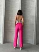 Palazzo fuşya pantolon thumbnail 2