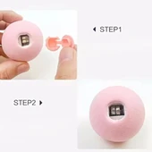 Kedi Otlu 3 Sesli İnteraktif Top Kedi Oyuncağı thumbnail 2