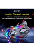 Y20 Motor Kurye Kask Kulaklık Rgb Modlu Bluetooth Motosiklet Kulaklık 5.3 Bluetooth Interkom thumbnail 3