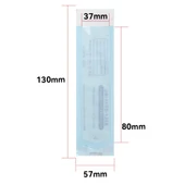 Mini Alet Sterilizasyon Zarfı - İndikatörlü Sterilizasyon Paketi 57x130mm (200 Adet) thumbnail 2