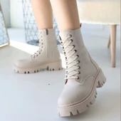 Flona Bej Cilt Bağcıklı Bot thumbnail 4