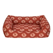 Pet Comfort Uniform Kiss Tarçın-Bej Köpek Yatağı L 70x60cm thumbnail 1