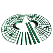 YATE10 2 Adet Plastik Çilek Geliştirme Standı thumbnail 4