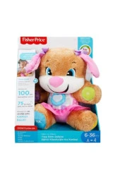 Fisher-Price Eğlen & Öğren Yaşa Göre Gelişim Eğitici Köpekçiğin Kız Kardeşi (Türkçe), Sesli, Işıklı Oyun Arkadaşı, Pembe - 2