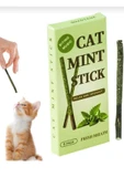 Dalian Home 6 Adet Doğal Matatabi Çubuğu Catnip Kedi Catnip Dalı Cat Mint Stick Kedi Oyun Çıtası thumbnail 2