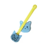 Kedi Tasarımlı Ergonomik Tuvalet Fırçası thumbnail 1