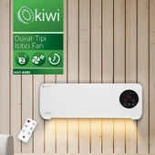 Kiwi KHT 8490 2000 W Duvar Tipi Fanlı Isıtıcı thumbnail 1
