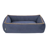 Pet Comfort Golf  Kedi ve Köpek Yatağı Parliament Mavi w Hardal Biye S 75x60cm thumbnail 3