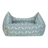 Pet Comfort Uniform Bone Mint-Beyaz Kedi ve Köpek Yatağı S 50x40cm thumbnail 3