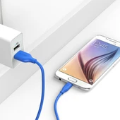 Anker PowerLine Micro USB Şarj/ Data Kablosu 0.9 Metre - Mavi -A8132031-ONP thumbnail 4