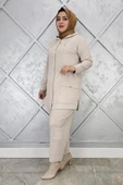 KADIN BEDEN TAŞ DETAYLI TESETTÜR TAKIM thumbnail 7
