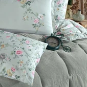 Clasy Wellsoft Çift Kişilik Çift Taraflı Uyku Seti Elara V3 Gri Renk Yeni Sezon Yeni Ürün thumbnail 3