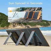 10.000mAh Güneş Enerjili Solar Powerbank 3 Panelli thumbnail 2