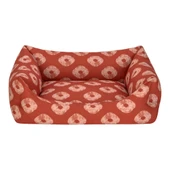 Pet Comfort Uniform Kiss Tarçın-Bej Kedi ve Köpek Yatağı M 60x50cm thumbnail 1