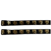 DragonDo 83831 Skull Gold 3,5 Metre Bandaj Gold Kuru Kafalı Boks Bandajı thumbnail 2