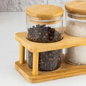 Andra 4 Parça Standlı Baharatlık Seti Büyük B5791 thumbnail 3