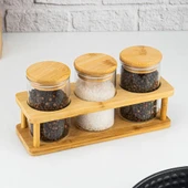 Andra 4 Parça Standlı Baharatlık Seti Büyük B5791 thumbnail 2